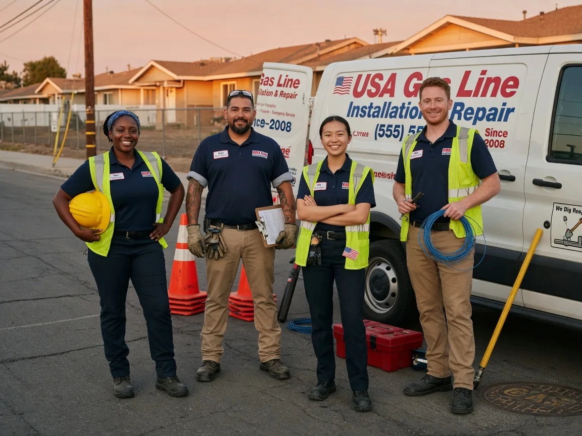 Gas Line Installation company in Tipp City, OH